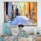 Designart - Pictorial Street of Old Italy - Cityscape Framed Canvas Art Print